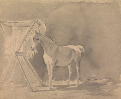Un caballo pastando de Sawrey Gilpin