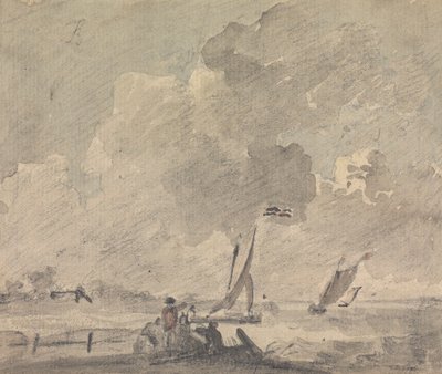 Observación de veleros desde la costa de Sawrey Gilpin