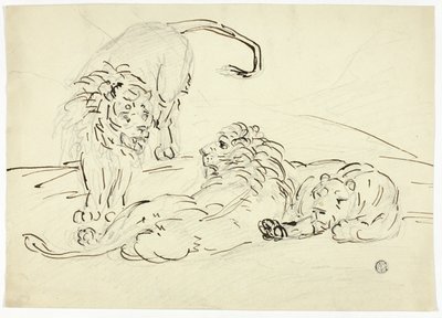 Tres leones de Sawrey Gilpin