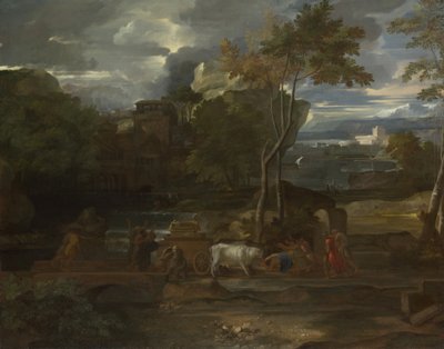 El regreso del arca, 1659 de Sébastien Bourdon