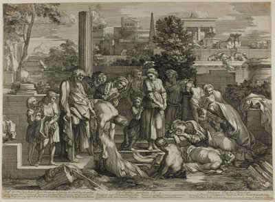 Enterrar a los muertos, de Las Obras de Misericordia de Sébastien Bourdon
