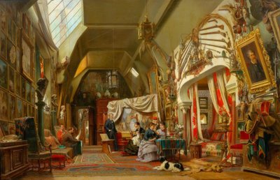 Taller de un artista de Charles Giraud