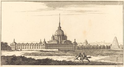 Paisaje con monasterio de Sébastien  Le Clerc I