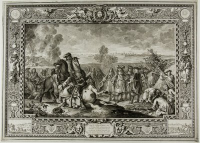 El sitio de Douai de 1667 de Sébastien Le Clerc the elder