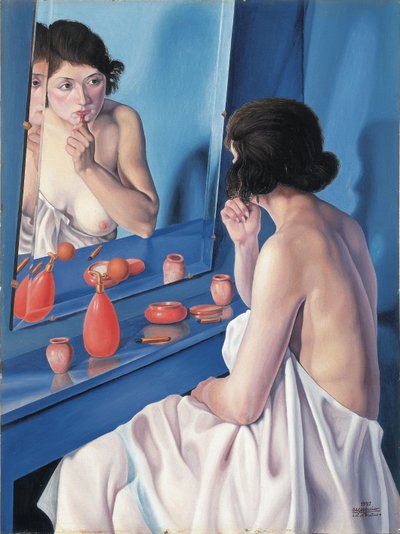 Mujer ante un espejo, 1927 de Scarpa