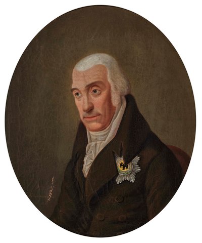 Retrato de Carlos II, Gran Duque de Mecklenburg-Strelitz 1741-1816, 1816 de Scharenberg