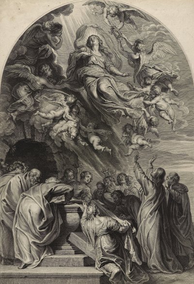 La Asunción de la Virgen de Schelte Adams Bolswert