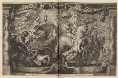 Victoria de la Iglesia a través de la Eucaristía de Schelte Adamsz. Bolswert
