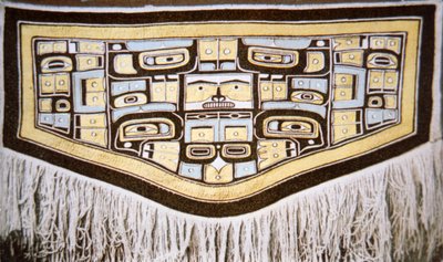 Manta Chilkat, Tribu Tlingit de School American