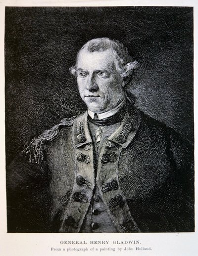 General Henry Gladwin, de una fotografía de una pintura de John Holland de School American