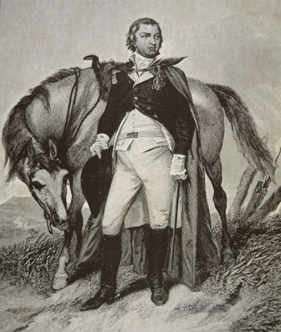 Retrato de Nathanael Greene de School American