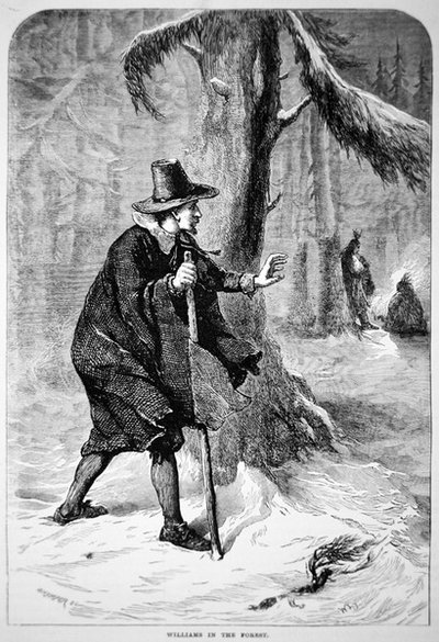 Roger Williams en el desierto de School American