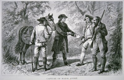 La captura del Mayor John Andre de School American