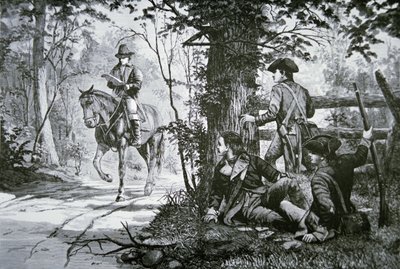 La captura del Mayor John Andre de School American