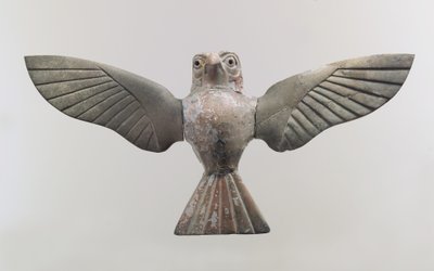 Placa de mueble: halcón, c. siglo XVIII a.C. (marfil de hipopótamo) de School Anatolian