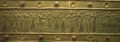Puertas Balawat del antiguo Imperio Asirio (bajo relieve) de School Assyrian