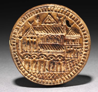 Molde para pan de Eulogia (Bendición), 600s-900s (madera) de School Byzantine