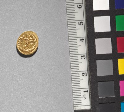 Sólido de Arkadios (reverso), 395-408 (oro) de School Byzantine