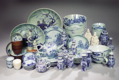 Un lote variado de porcelana 