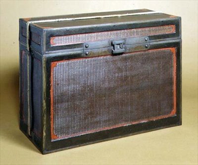 Caja con paneles de cestería de School Chinese