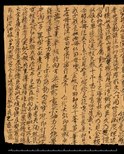 Fragmento de Dunhuang, Or. 8210S 4270 verso 3 de School Chinese