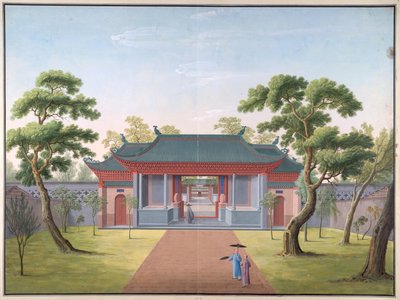 Templo de Honam - Puerta de entrada de School Chinese