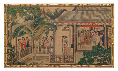 Una de las veinticuatro escenas de El sueño de la cámara roja de School Chinese