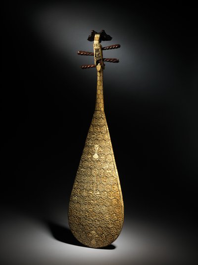 Pipa, c.1600 de School Chinese