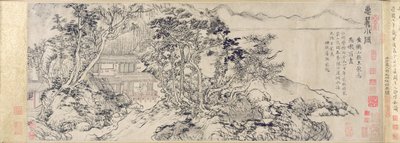 Retiro al pie del monte Hui (tinta sobre papel) de School Chinese