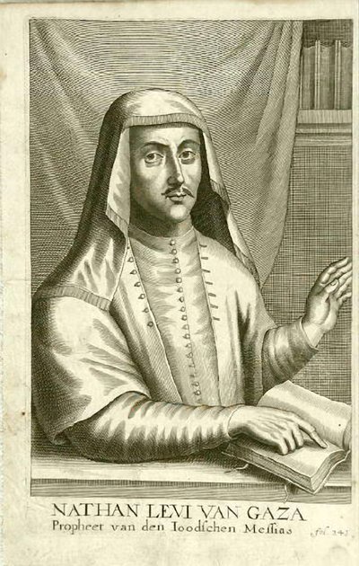 Natán de Gaza (grabado) de School Dutch