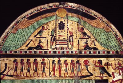 Estela funeraria del gran sacerdote de Amón Ousirour de School Egyptian