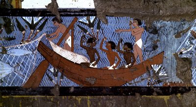 Luxor, Tebas: Orilla izquierda del NIL. Sitio de DEIR EL MADINEH. Pueblo y necrópolis de artesanos: tumba de IPOUY dinastía XVIII. de School Egyptian