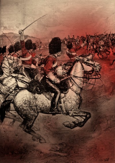 Carga de la Brigada Pesada, Guerra de Crimea, de "Cassell
