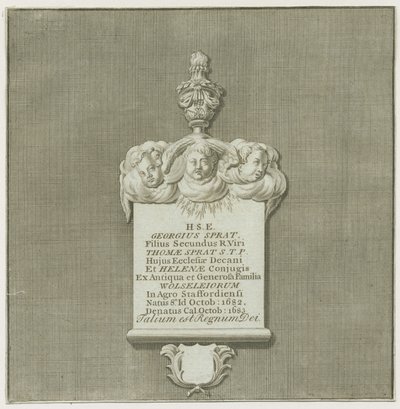 Monumento Mural a George Sprat de School English