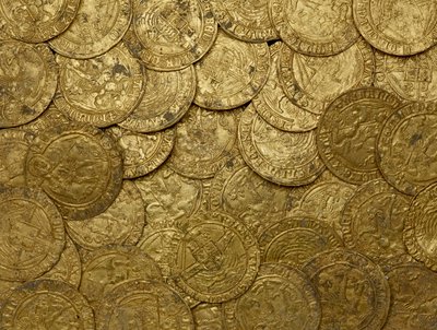 Tesoro completo de oro Tudor, el tesoro de Asthall, de Asthall de School English