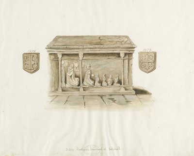 Iglesia de Eccleshall - Tumba del Obispo Bentham de School English