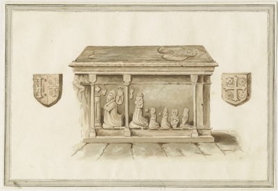 Iglesia de Eccleshall: Tumba del Obispo Bentham de School English