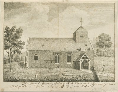 Iglesia de Despedida: grabado de School English