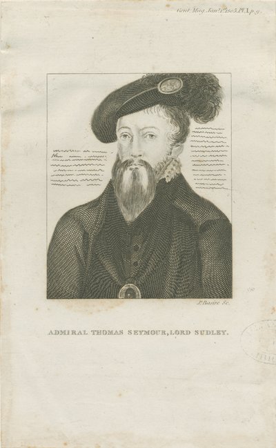 Hill Ridware - Retrato del almirante Thomas Seymore, Lord Sudley de School English