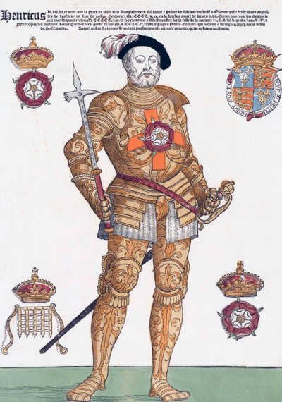 Rey Enrique VIII de Inglaterra (imprimir) de School English
