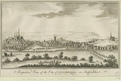 Lichfield - Vista suroeste de School English