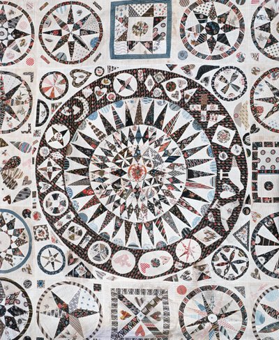 Cubrecama de patchwork, Irlanda de School English