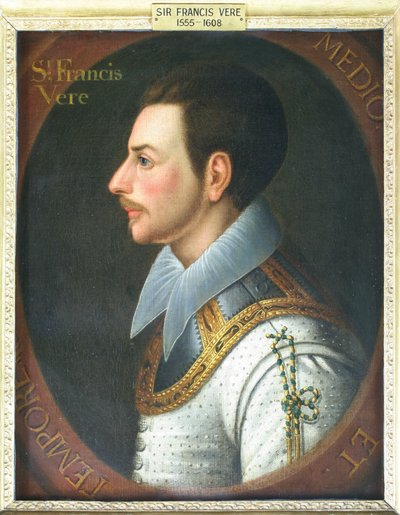 Retrato de Sir Francis Vere de School English