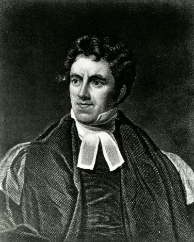 Retrato de Thomas Arnold (grabado) de School English