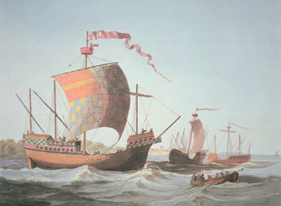 Barcos del Reinado de Eduardo IV en 1482 de School English