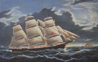El Centurion en el que el Almirante Anson realizó su viaje alrededor del mundo 1740-44 de School English