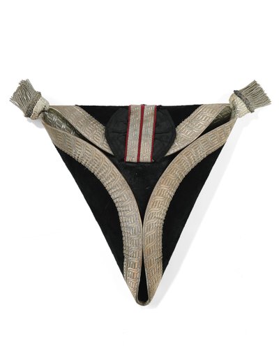 Sombrero de tres picos, de los uniformes de la casa Spencer, finales del siglo XIX - principios del siglo XX de School English