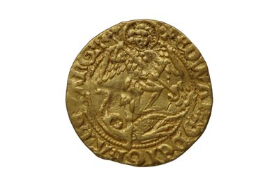 Moneda Tudor del Tesoro de Asthall de School English