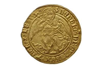 Moneda Tudor del Tesoro de Asthall de School English