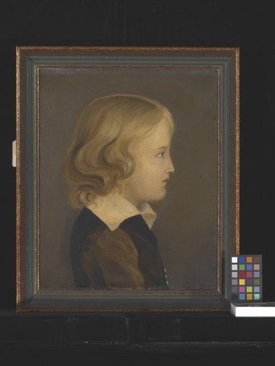 Retrato de un príncipe alemán (óleo sobre lienzo) de School European